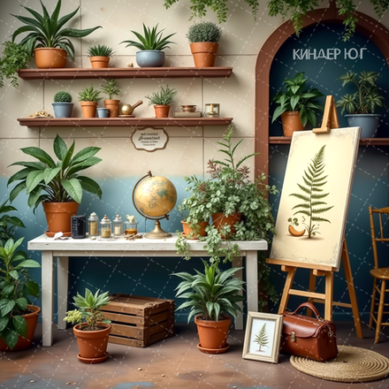 Фотофон "Ботаника" арт. ФФ905-56