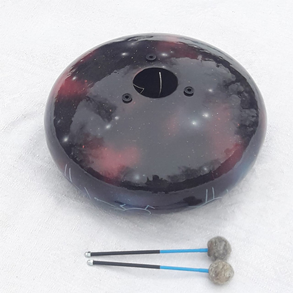 Глюкофон «Созвездие птиц» 30см, с палочками и чехлом, Pangooda Drums PNG-30PC