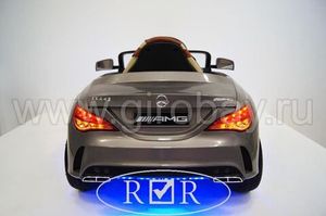 Детский электромобиль River Toys Mercedes-Benz CLA45 серый