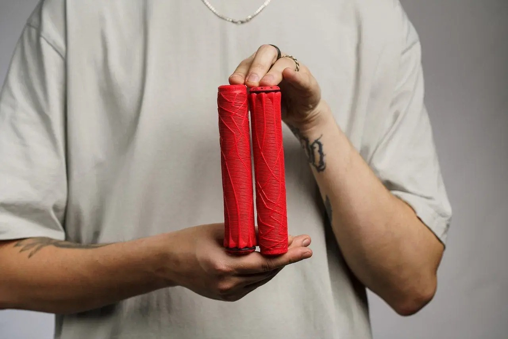 Грипсы Ethic rubber grips, Красный