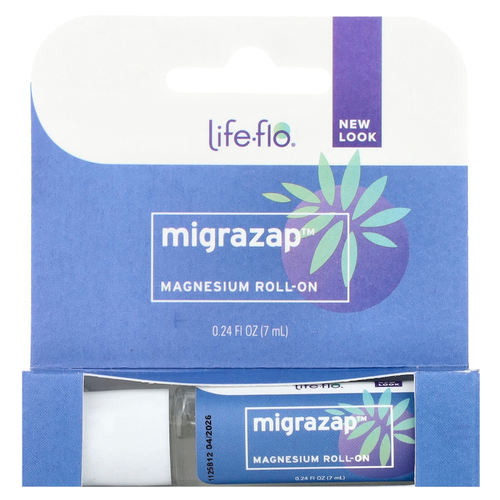 Life-flo, Migrazap ™, шариковая таблетка с магнием, 7 мл (0,24 жидк. унц.)