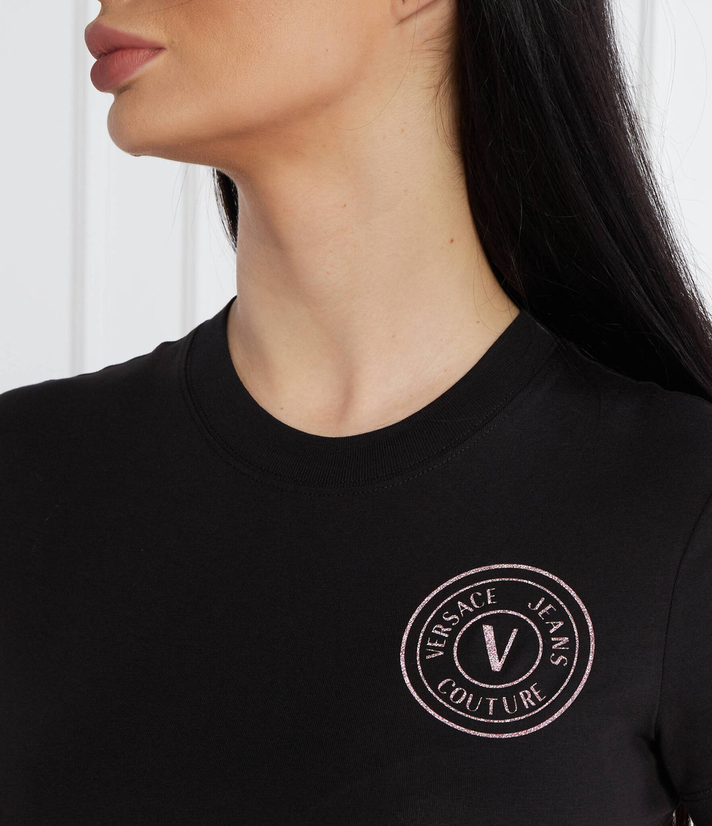 Футболка Versace Jeans Couture - черный(76HAHG06CJ02G)