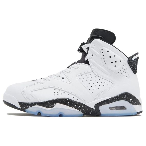 Jordan Air Jordan 6 Подвесные баскетбольные мячи В ЦЕНТРЕ Белого черного моря