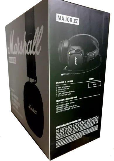 Беспроводные наушники Marshall Major IV, черный