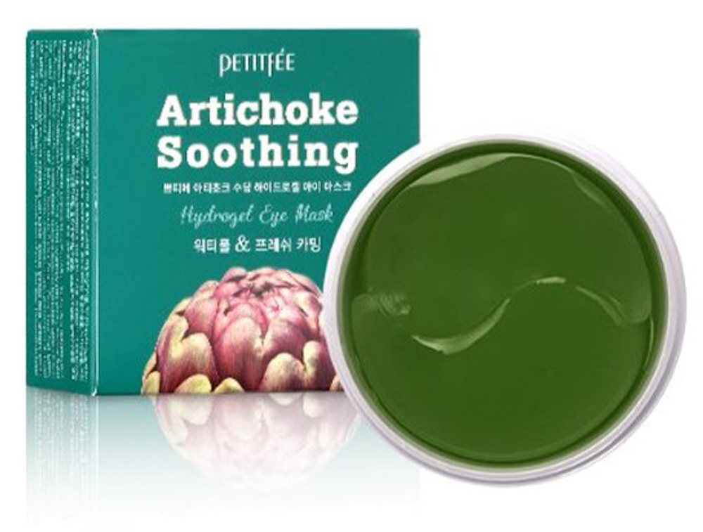 Petitfee Artichoke Soothing Hydrogel Eye Mask патчи для глаз