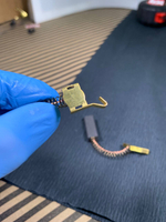 Щетки угольные для двигателя пылесоса 11*6,5*35 с пружиной