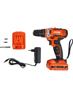 Дрель-шуруповерт аккумуляторная Спец БДА-12-2, 12 В Li-Ion 2x2 Ач