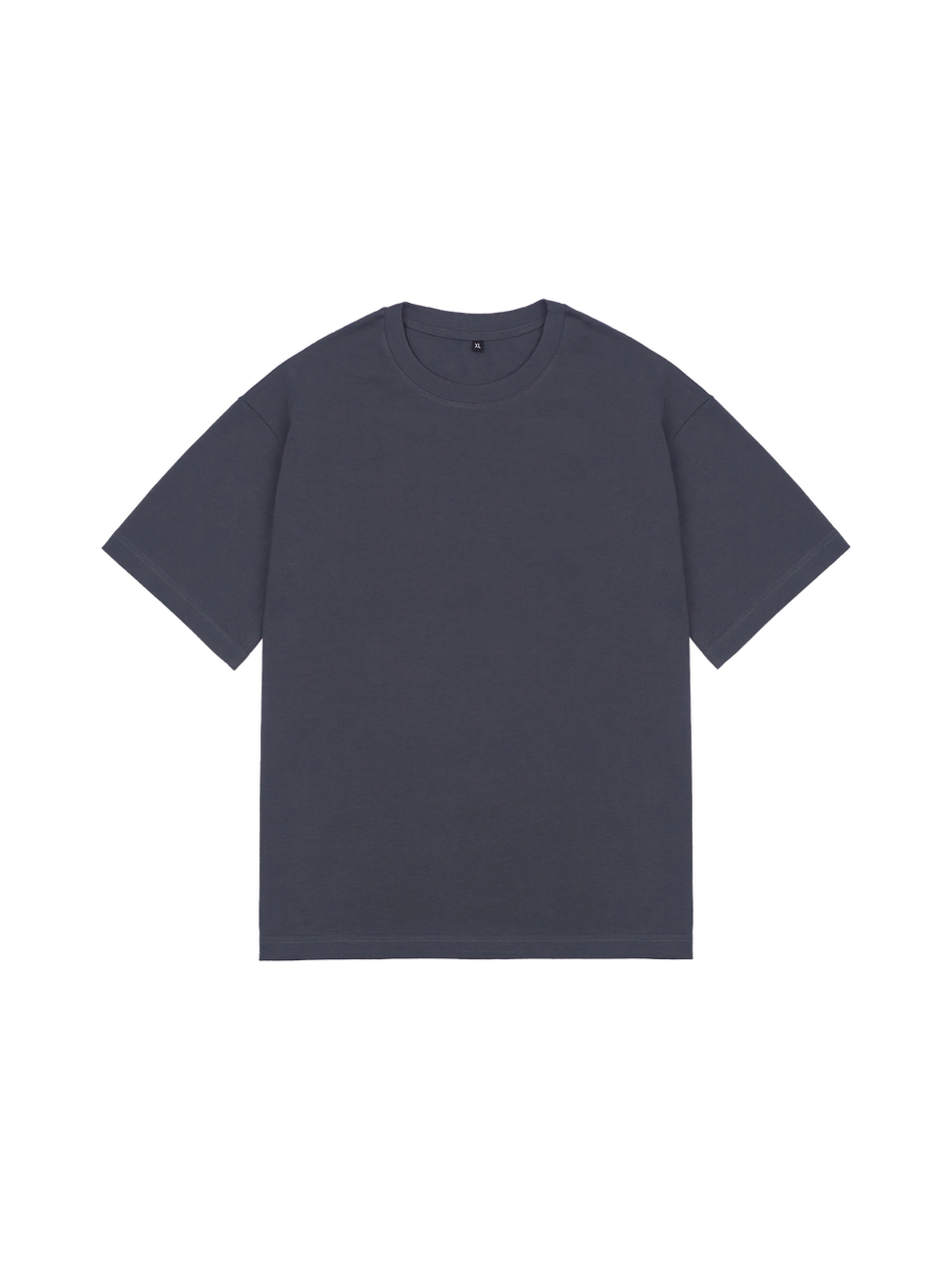 Футболка оверсайз (графит) 190 г