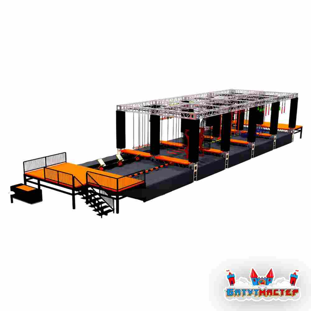 Парк развлечений ниндзя «Парк подвигов», 18×6×4 м