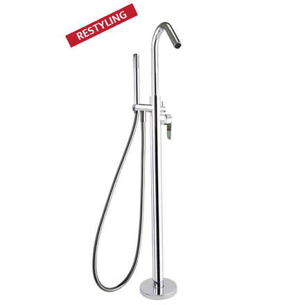 Напольный смеситель для ванны с душевым комплектом ALEXIA 368503MO