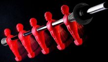 Garlando Master Champion — профессиональный настольный футбол для чемпионатов, стандарта ITSF