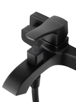 Смеситель для ванны с душем WONZON & WOGHAND FLEX, Черный матовый (WW-88037072-MB)