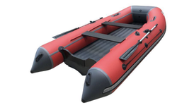 Лодка пвх orca (орка) 400нд (цвет: красный/чёрный)