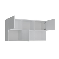 Полка навесная Валенсия, белый