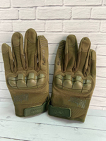 Тактические перчатки Mechanik / олива