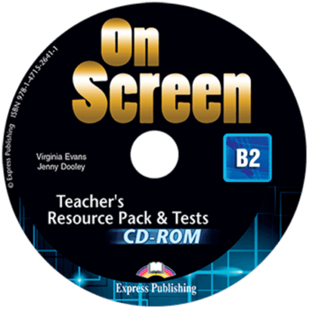 On Screen B2. Teacher&#39;s Resource Pack &amp; Tests CD-ROM   REVISED. CD-ROM для учителя к тестовым заданиям с дополнительными материалами