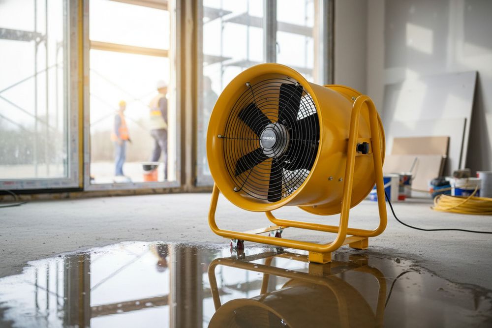 Вентилятор универсальный DFM 16 Omega Air Control - [40 см / 5520 куб. в час]