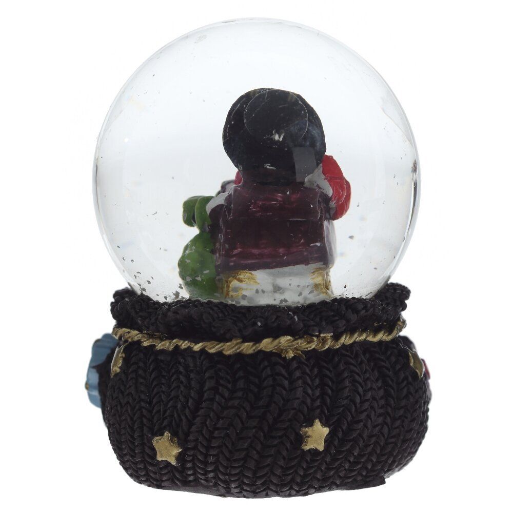 GAEM Фигурка декор в стекл шаре "Дед Мороз/Мишка/Олень", D 4.5 см, L4,5 W5 H6 см, 4в.