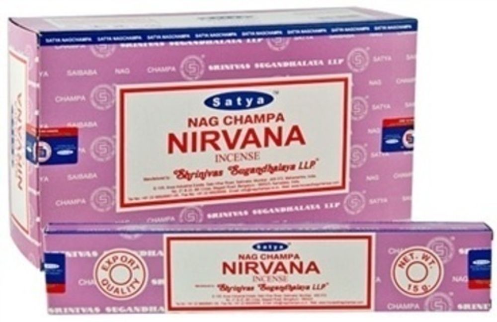 Satya Nag Champa Nirvana Благовоние-масала Нирвана 15 г