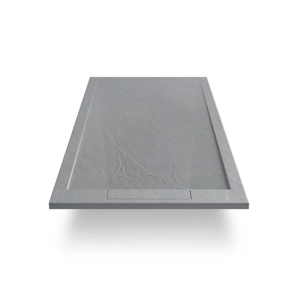 Поддон для душа из искусственного камня VST-4SRL8010G,1000*800*25, серый