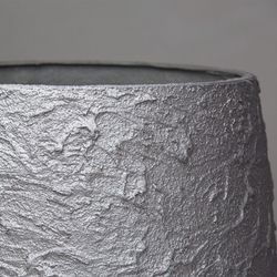 Кашпо VASE3 SILVER MAX D60 H65