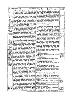 Revised English Bible. The Holy Bible, according to the Authorized version, compared with the Hebrew and Greek texts, carefully revised; arranged in paragraphs and sections, with supplementary notes, references to paralled and illustrative passages, chronological tables, and ma | Joseph Gurney