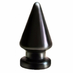 Анальная втулка гигант Black Magnum 18 см