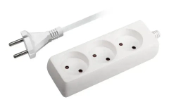 Удлинитель сетевой Фаza с защитными шторками 3 гнезда 3 метра FE-03-300