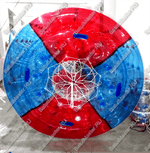 Аттракцион Водный роллер (Гидророллер) ПВХ «Красно-синий» 2*1.8*1.8 м