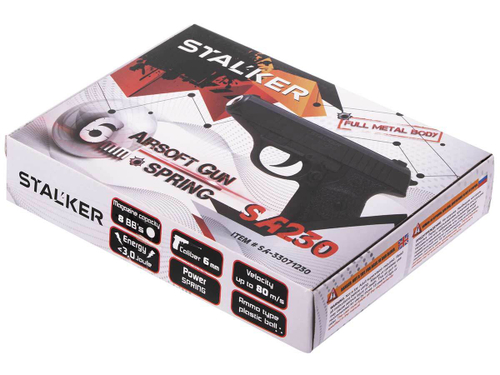 Пистолет пневматический Stalker SA230 Spring (SigSauer P230), к.6мм (SA-33071230)