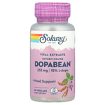Solaray, Vital Extracts, DopaBean ™, 60 растительных капсул