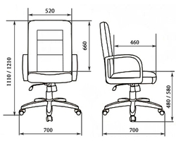 Кресло для руководителя VICTORIA А LAGUNA