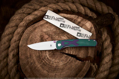 Складной нож Kizer Fighter сталь 154CM Satin рукоять G10