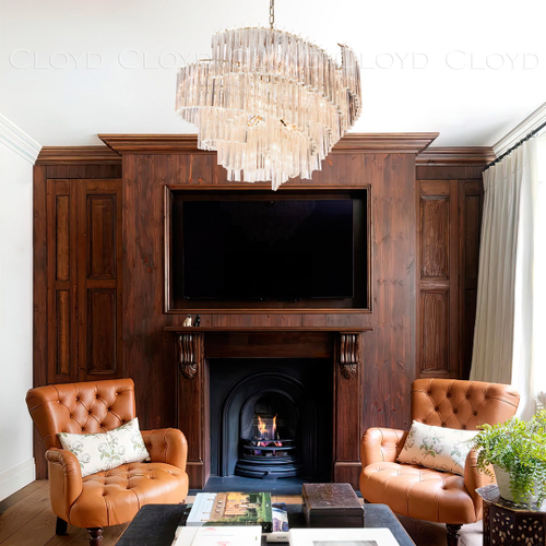 Люстра Cloyd EVOLUTE-A C18 / Ø80 см - золото (арт.10305)