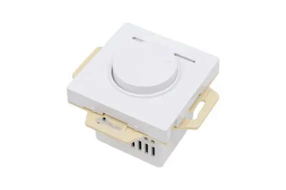 Терморегулятор Systeme Electric ATLASDESIGN механизм для теплого пола встроенный белый 35960