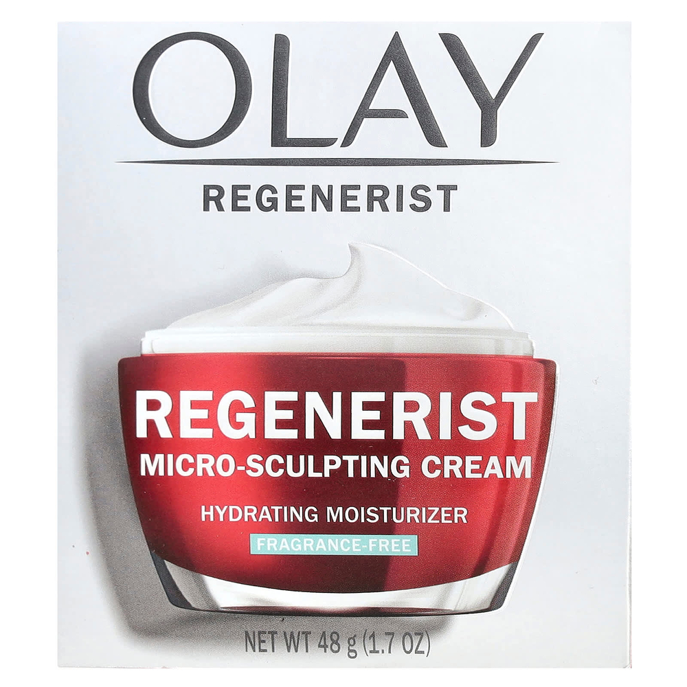 Olay, Regenerist, крем для микромоделирования, без отдушки, 48 г (1,7 унции)