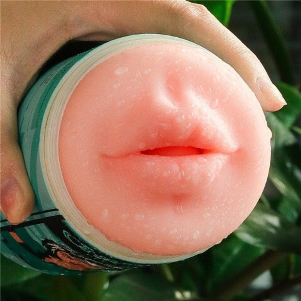 Мастурбатор Lovetoy Cream Ale (рот), телесный