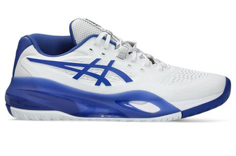 Мужские кроссовки теннисные Asics Gel-Resolution X - белый/темный кобальт