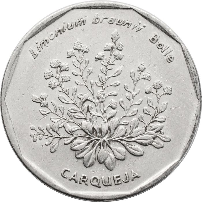 20 эскудо 1994 Кабо-Верде (Растения) Limonium braunii XF
