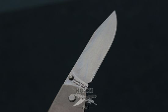 Складной нож Cold Steel 95FB Pocket Bushman c клинком из стали 1.4116 Krupp (X50CrMoV15) рукоять Stainless Steel