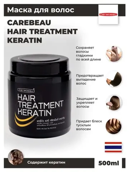 Маска для волос Кератиновая 500 мл
