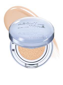 ABOUT TONE Water Layer Fit Cushion - Легкий увлажняющий кушон с полуматовым покрытием