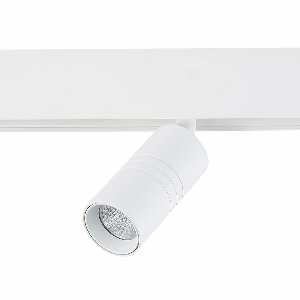 ST365.536.07 Магнитный трековый светильник белый LED 1*7W 3000K 595Lm Ra&gt;90 36° IP20 L-xW44xH90 48V