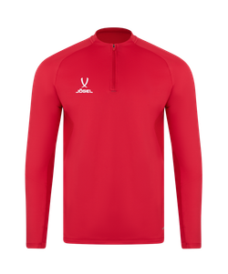Джемпер тренировочный JÖGEL PREMIER PerFormDRY Training 1/4 Zip Top, красный