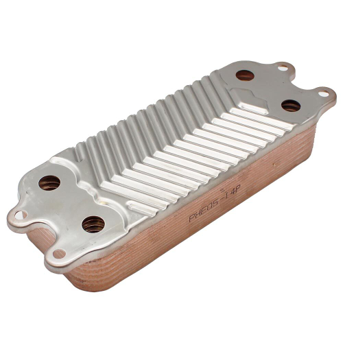 Теплообменник ГВС 12 пластин Protherm/Vaillant 0020186152, 0020059452, 0020020018, 0020006260