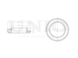 Проставка пружины задняя верхняя UNIO RMP-16104