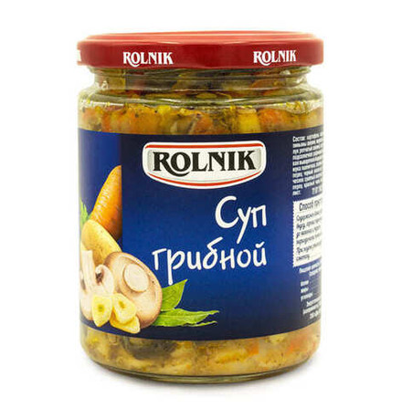 Суп грибной 420г. Рольник