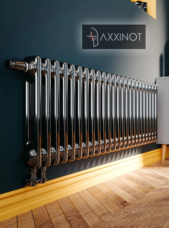 Axxinot Sentir 2030 - двухтрубный трубчатый радиатор высотой 300 мм, нижнее подключение с термовентилем