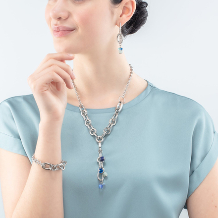 Браслет Coeur de Lion Blue-Silver 4521/30-0717