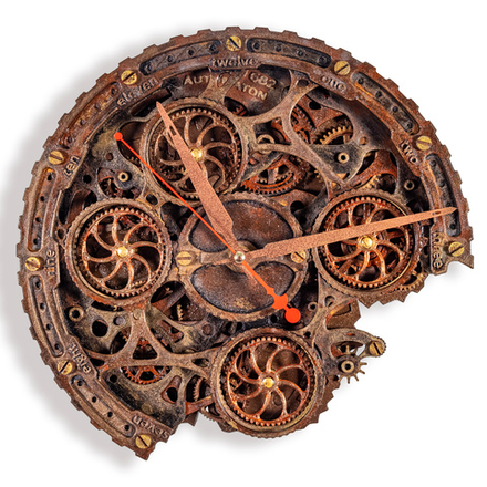 Часы Настенные Автоматон 1682 Артефакт 30см